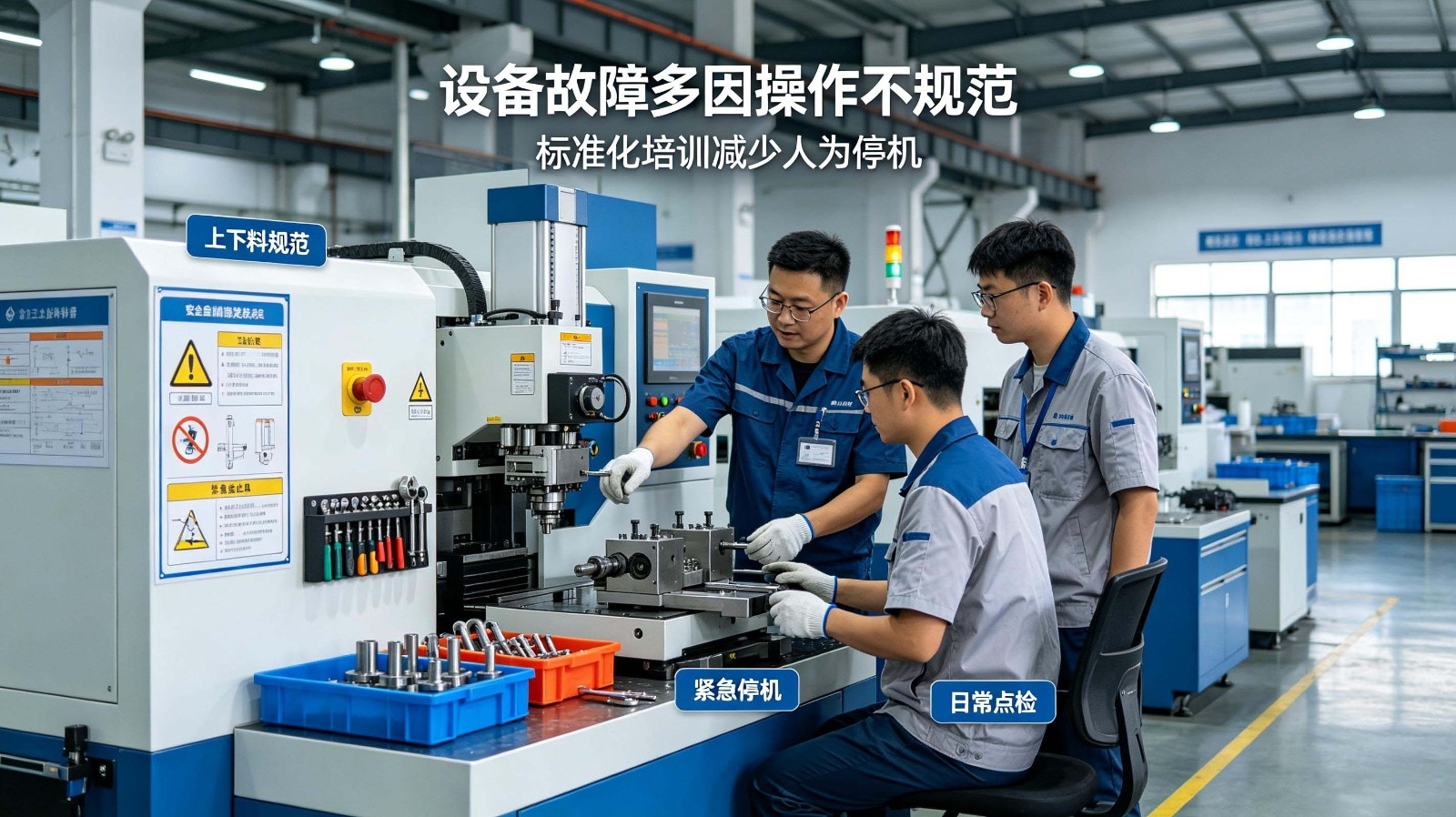 设备故障率高？多半是操作工操作不规范导致